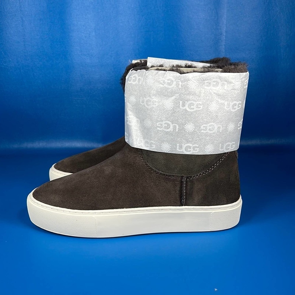 Ugg Lynus Pull On Booties - Thunder Cloud Suede -… - image 3